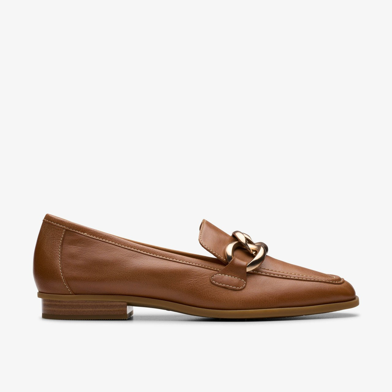 Sarafyna Iris Loafer Tan Leather Clarks Women