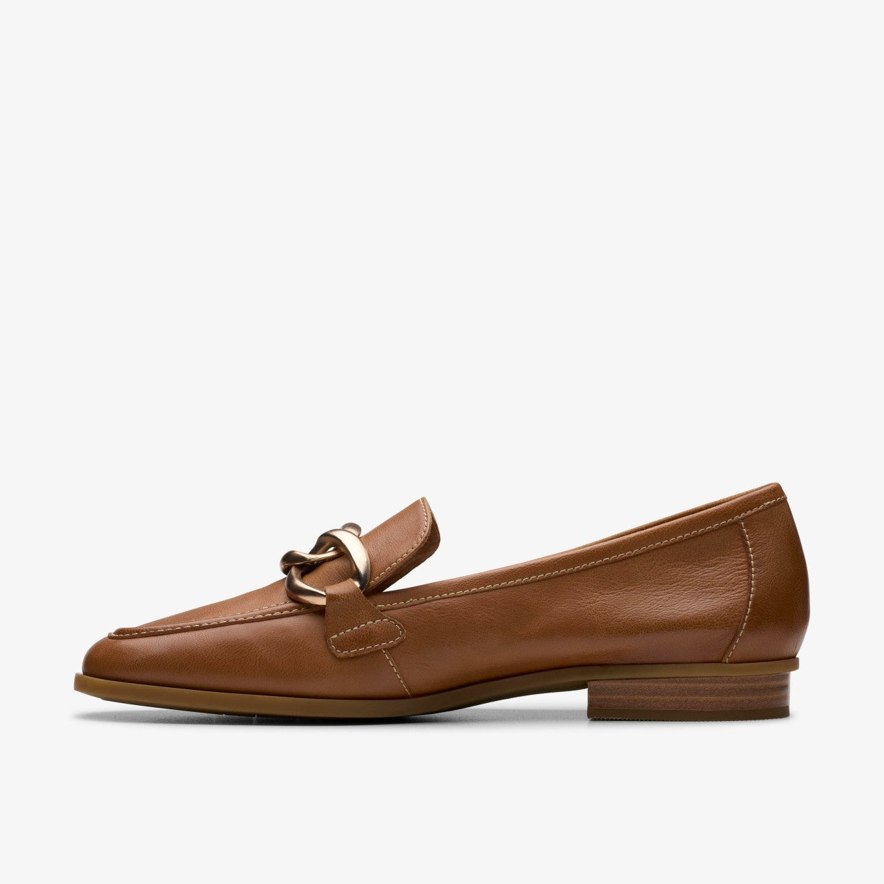 Sarafyna Iris Loafer Tan Leather Clarks Women