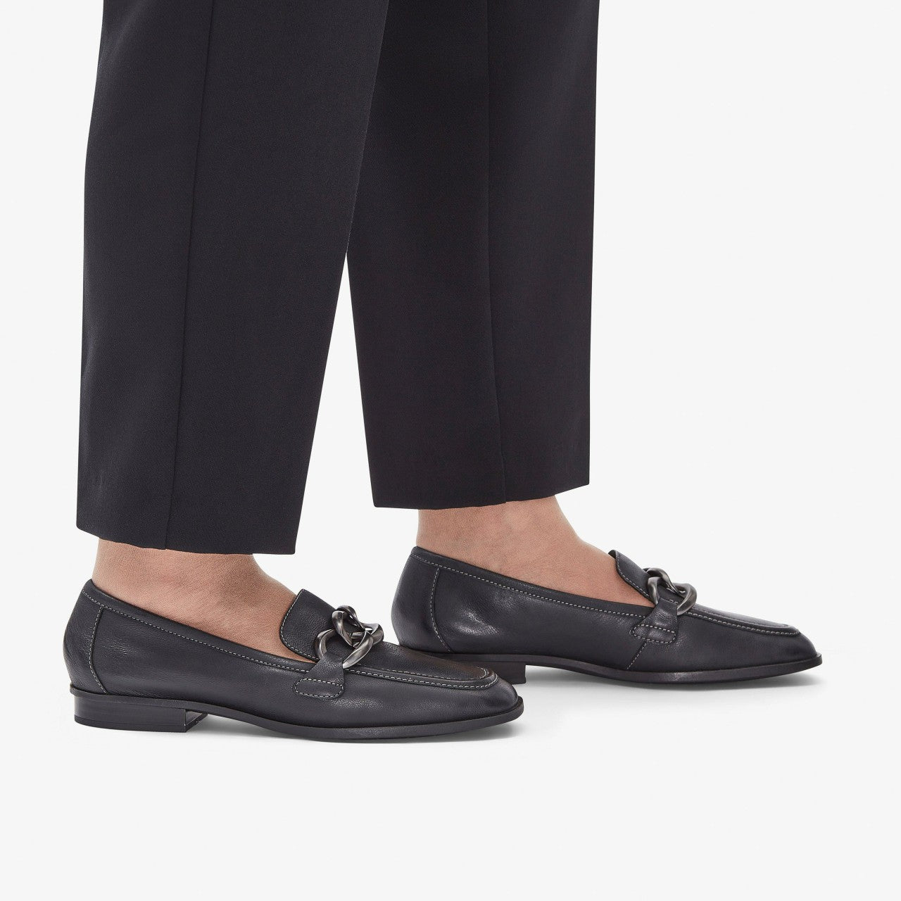 Sarafyna Iris Loafer Black Soft Clarks Women