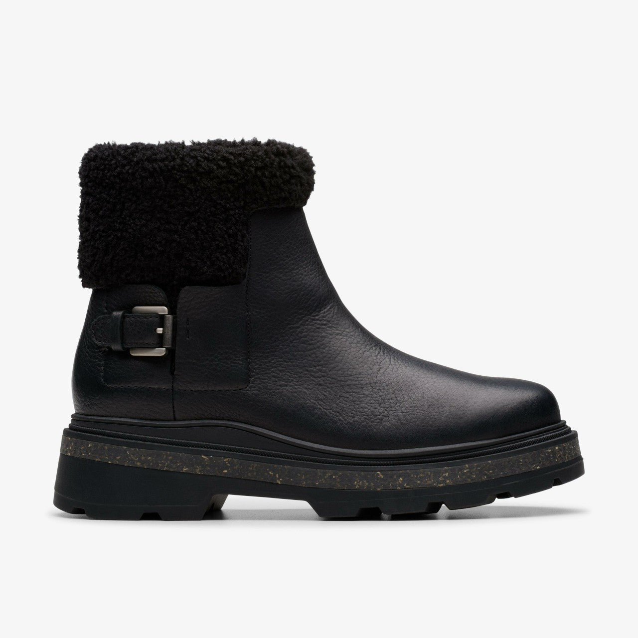 Hencroft Madi Waterproof Black Warmlined Leather Clarks Women