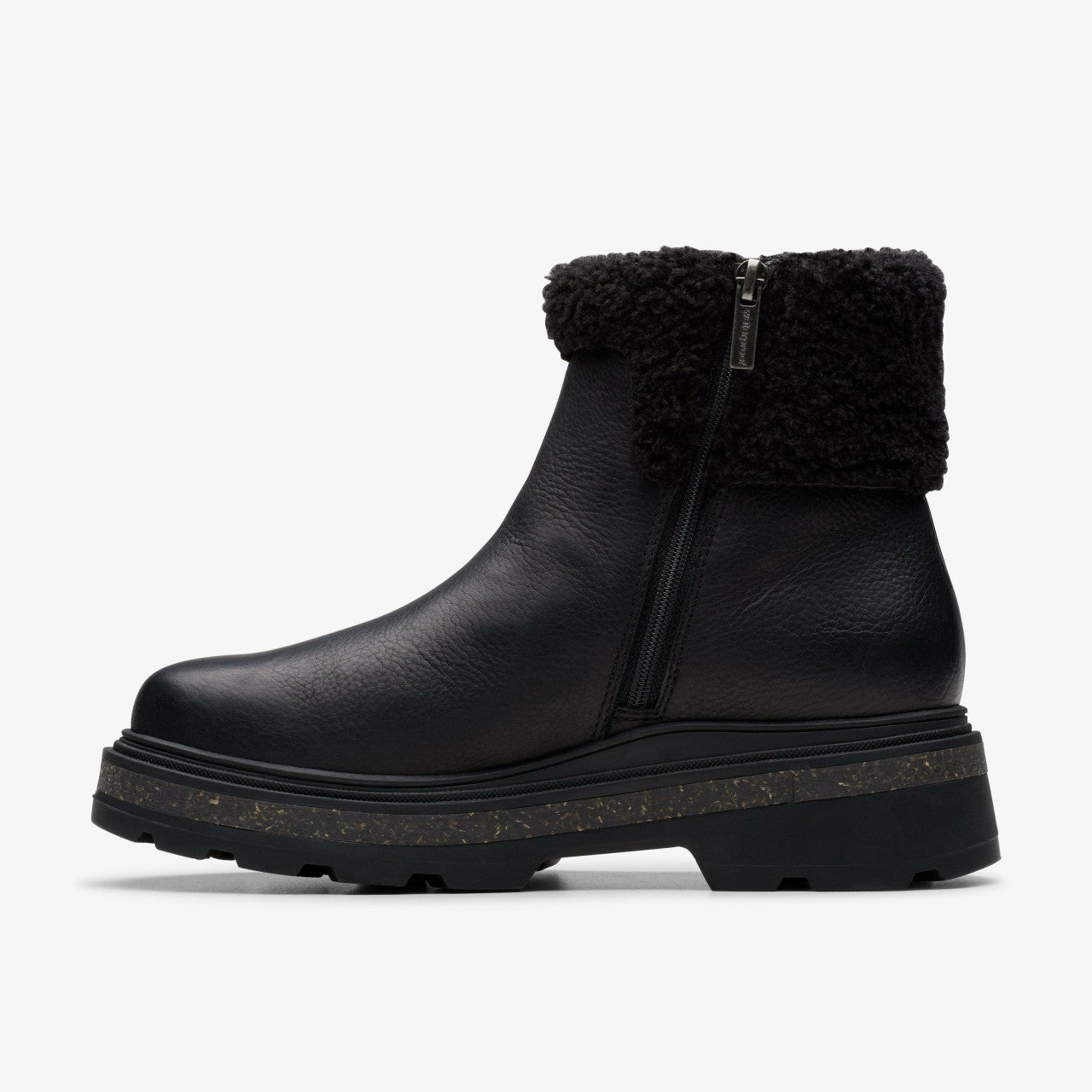 Hencroft Madi Waterproof Black Warmlined Leather Clarks Women