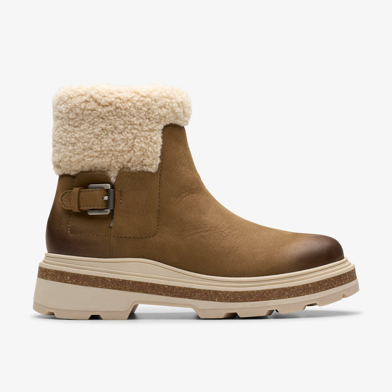 Hencroft Madi Waterproof Dark Sand Warmlined Clarks Women