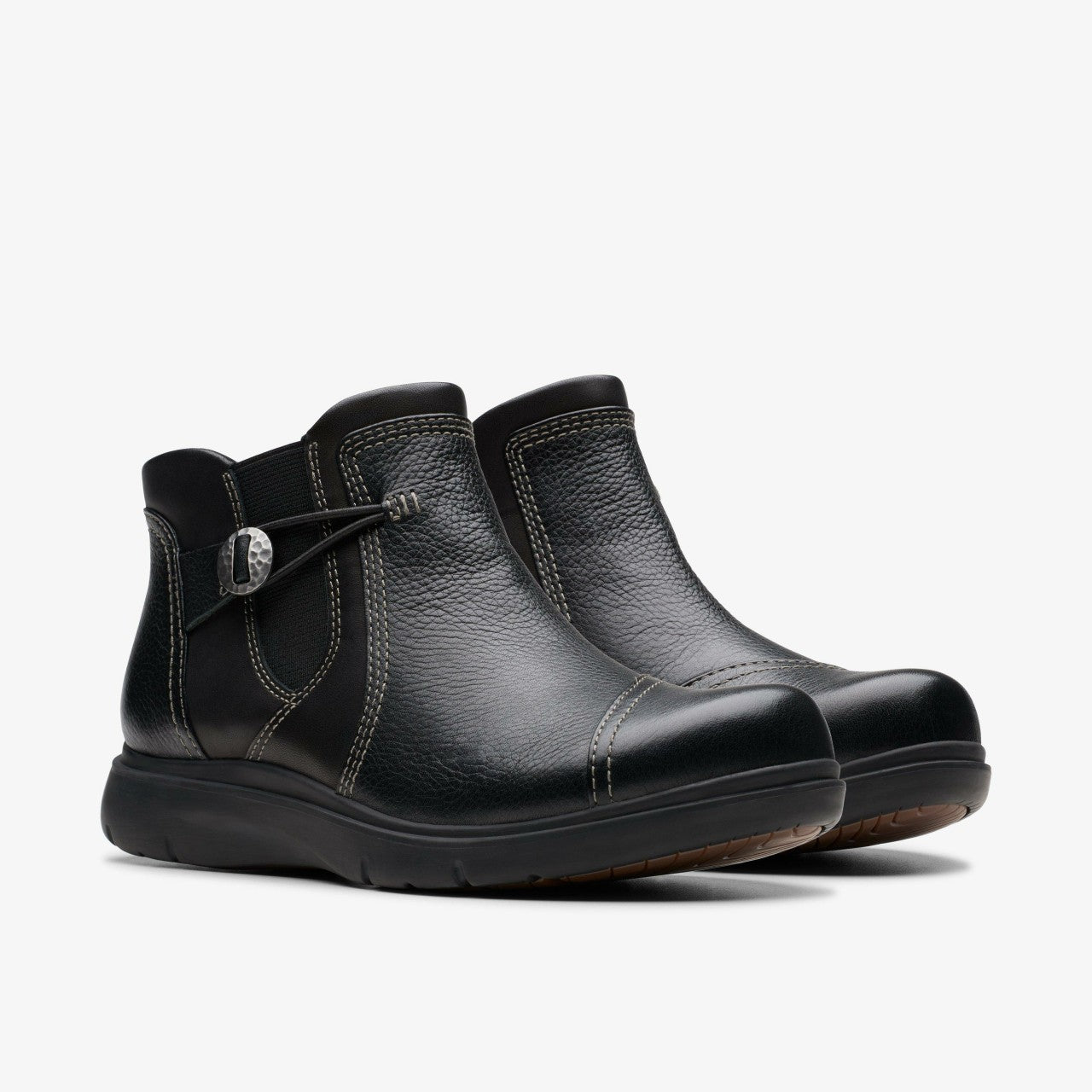 Certina Joy Black Leather Clarks Women