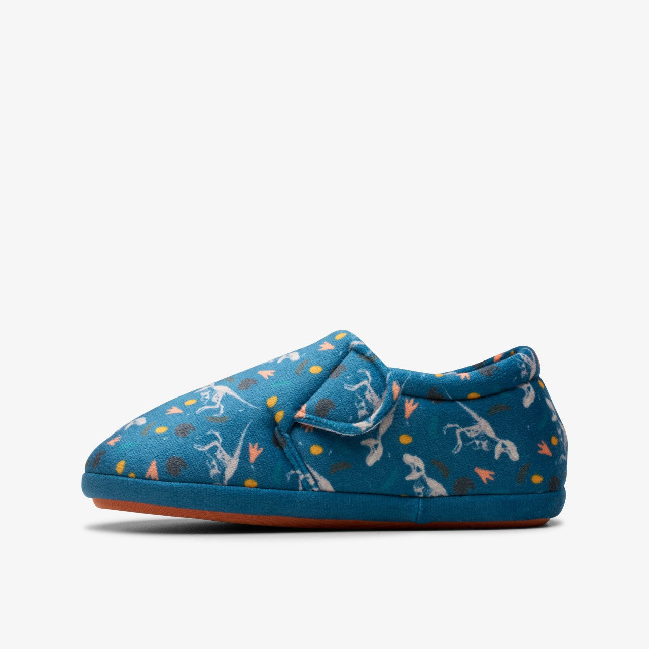 Fluffy Snug Kid Blue Print Clarks Kids