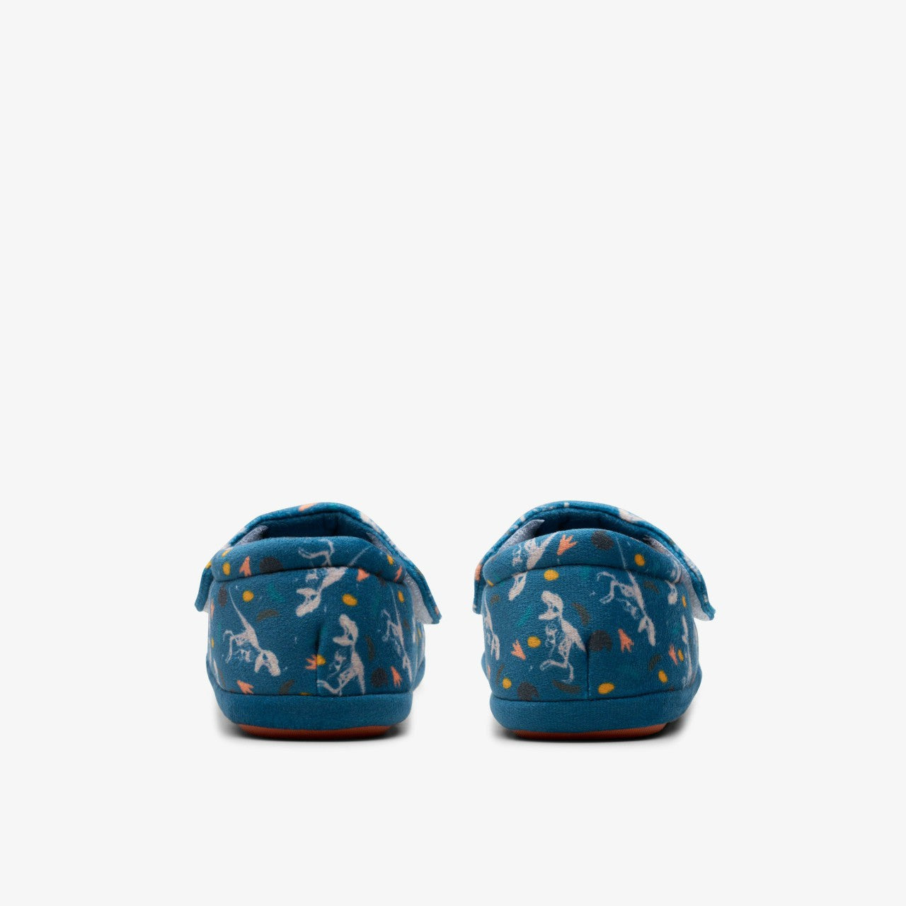 Fluffy Snug Kid Blue Print Clarks Kids