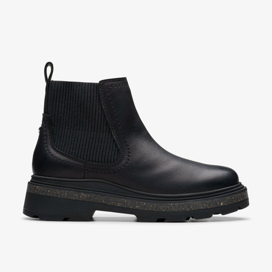 Hencroft Step Waterproof Black Leather Clarks Women