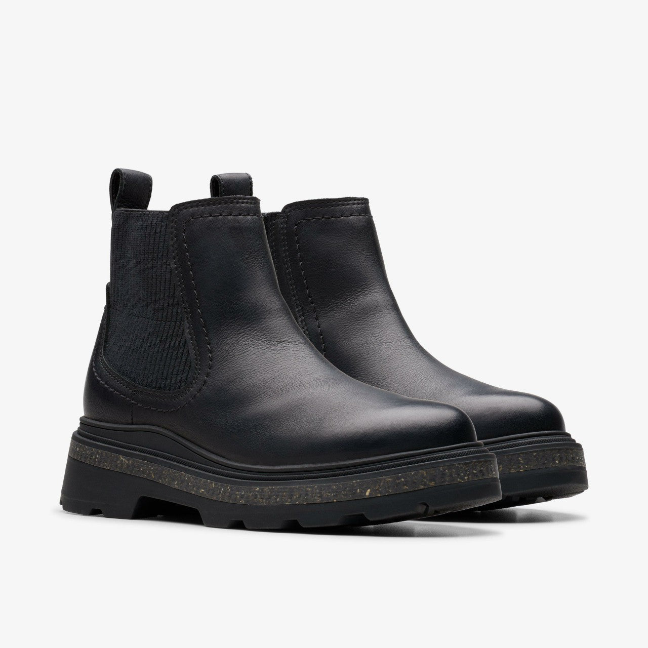 Hencroft Step Waterproof Black Leather Clarks Women