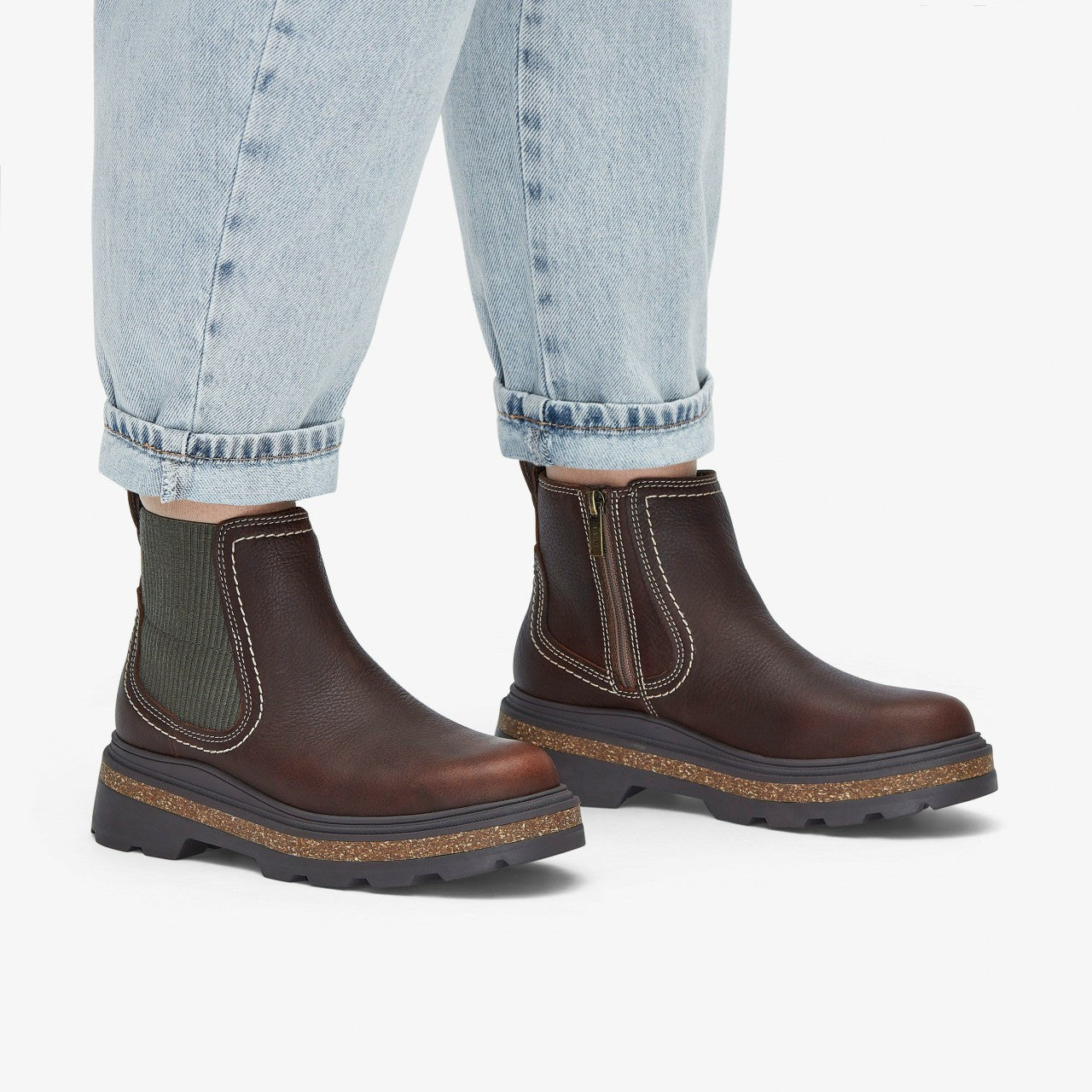 Hencroft Step Waterproof Brown Leather Clarks Women