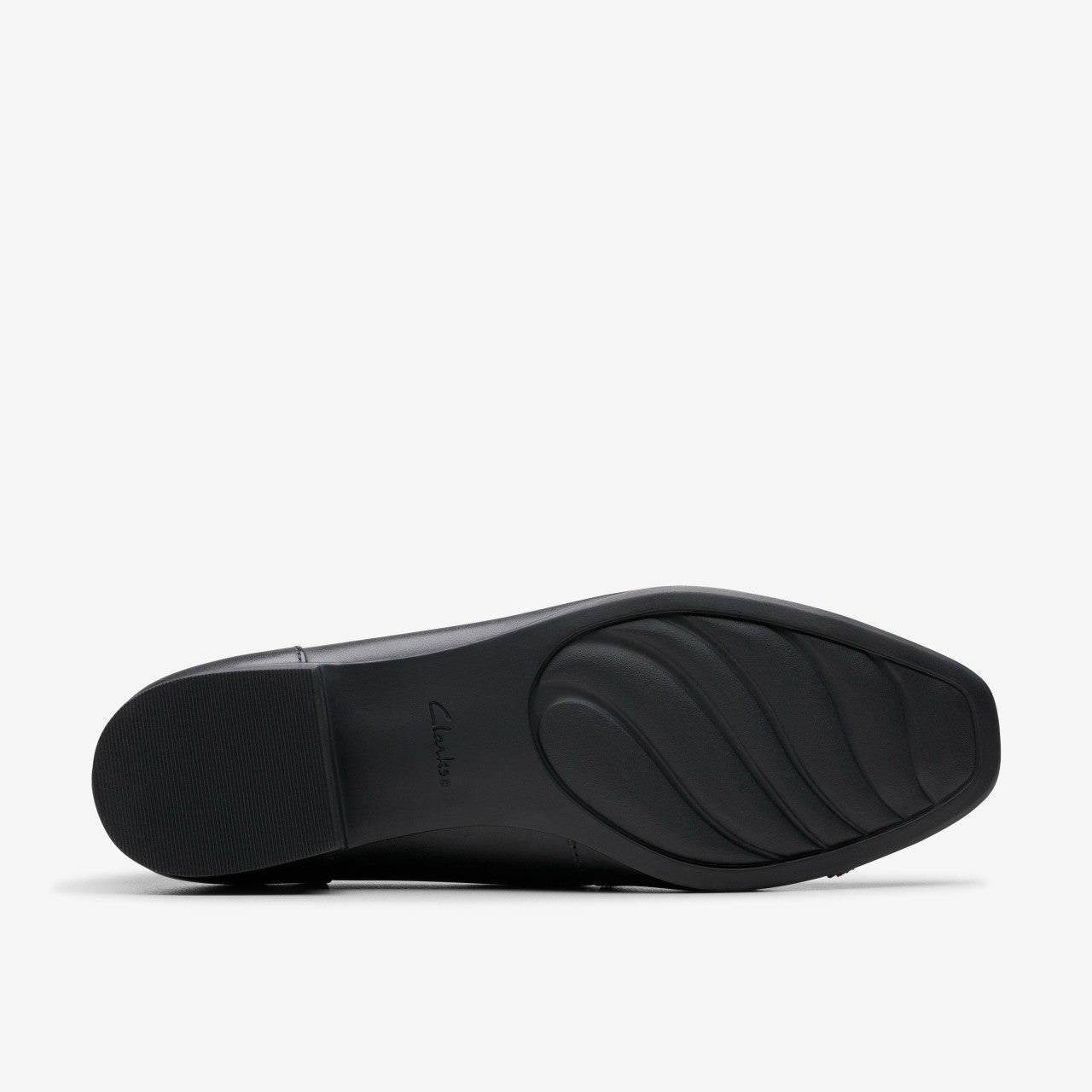 Krystine May Black Leather Clarks Women
