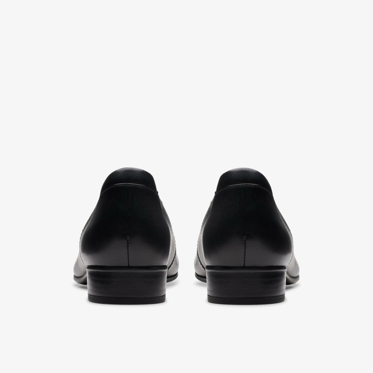 Krystine May Black Leather Clarks Women