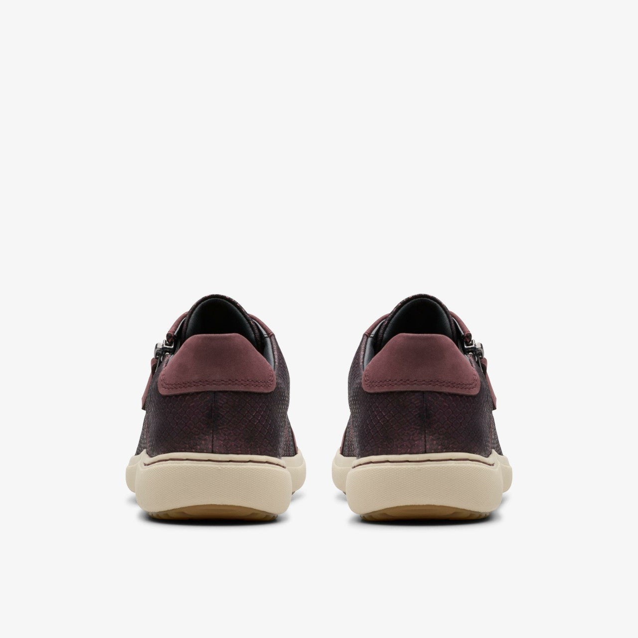 Nalle Lace Wine Interest Leather Clarks Women