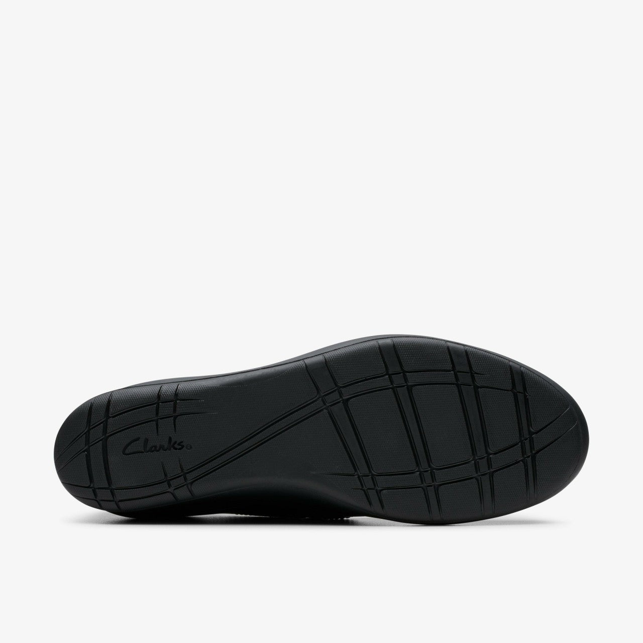 Suttyn Walk Black Leather Clarks Women