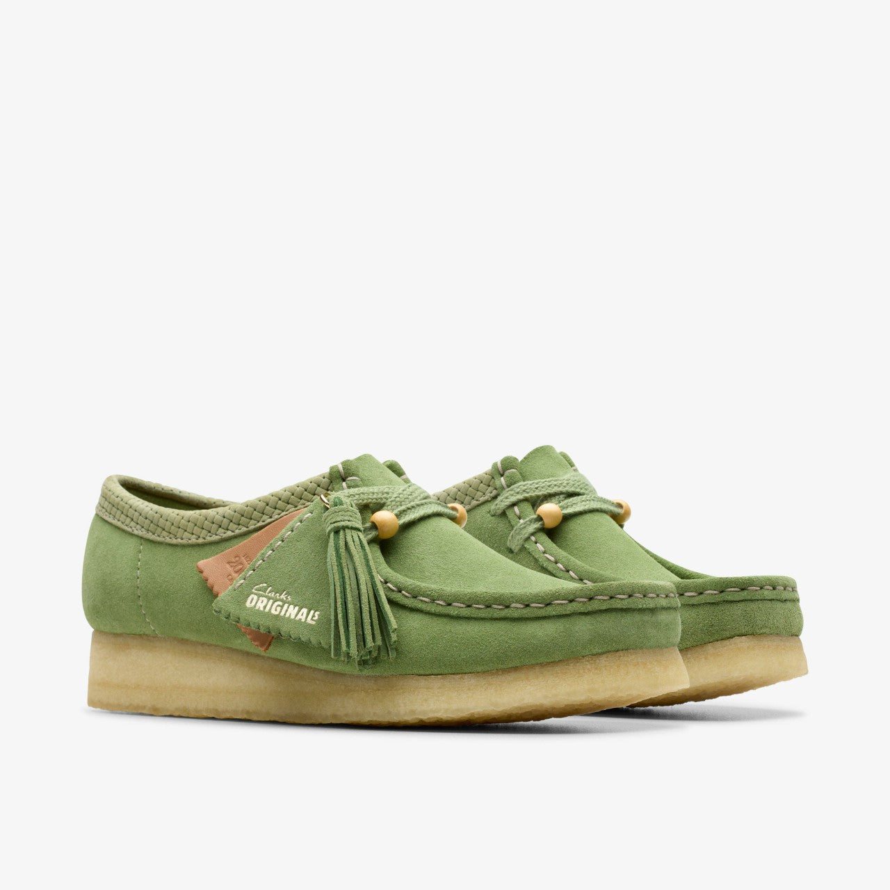 Wallabee Apple Suede Clarks Women