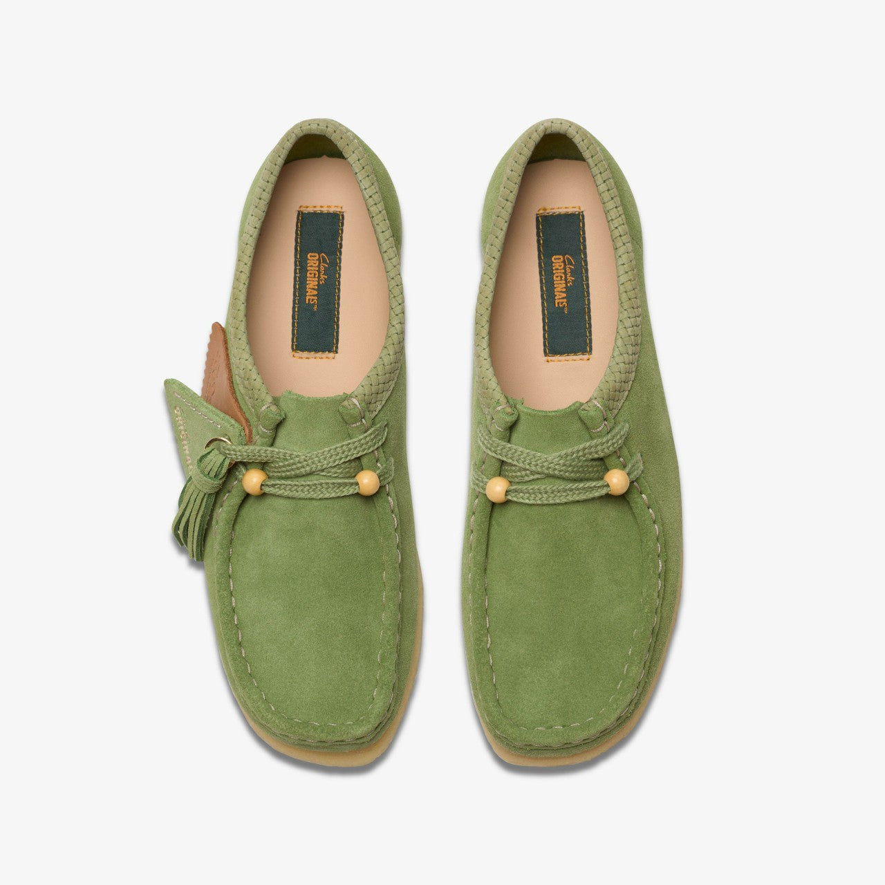 Wallabee Apple Suede Clarks Women