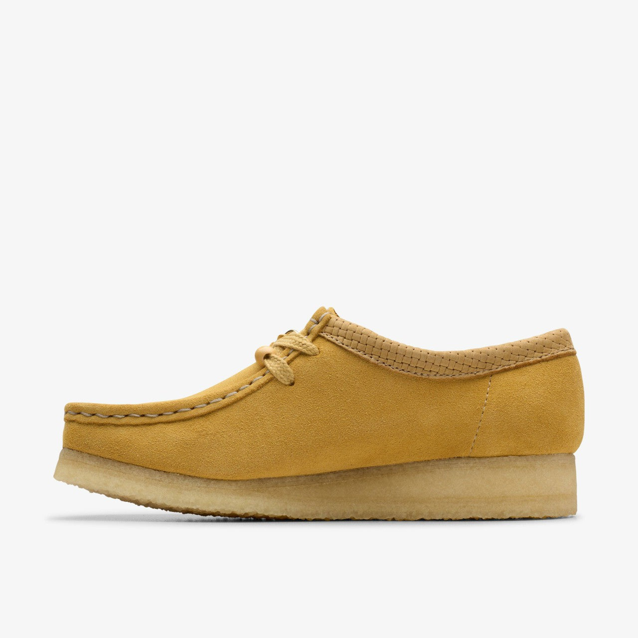 Wallabee Golden Tan Suede Clarks Women