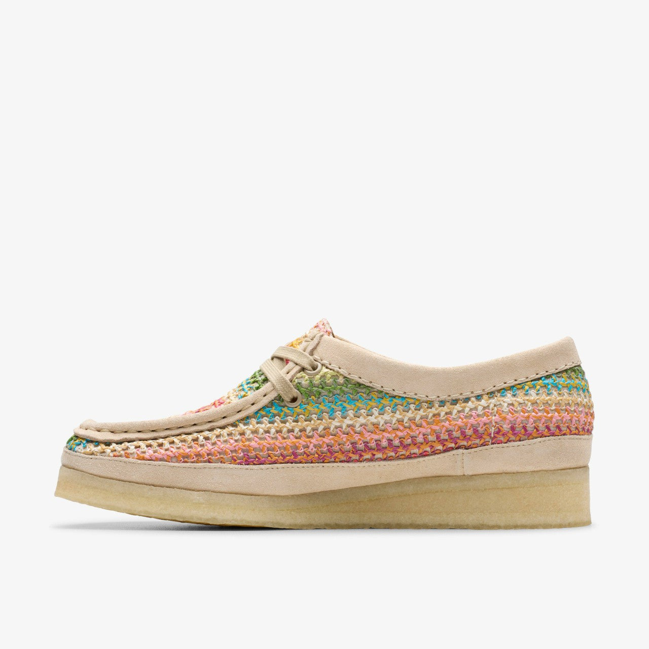 Wallabee Multicolour Raffia Clarks Women