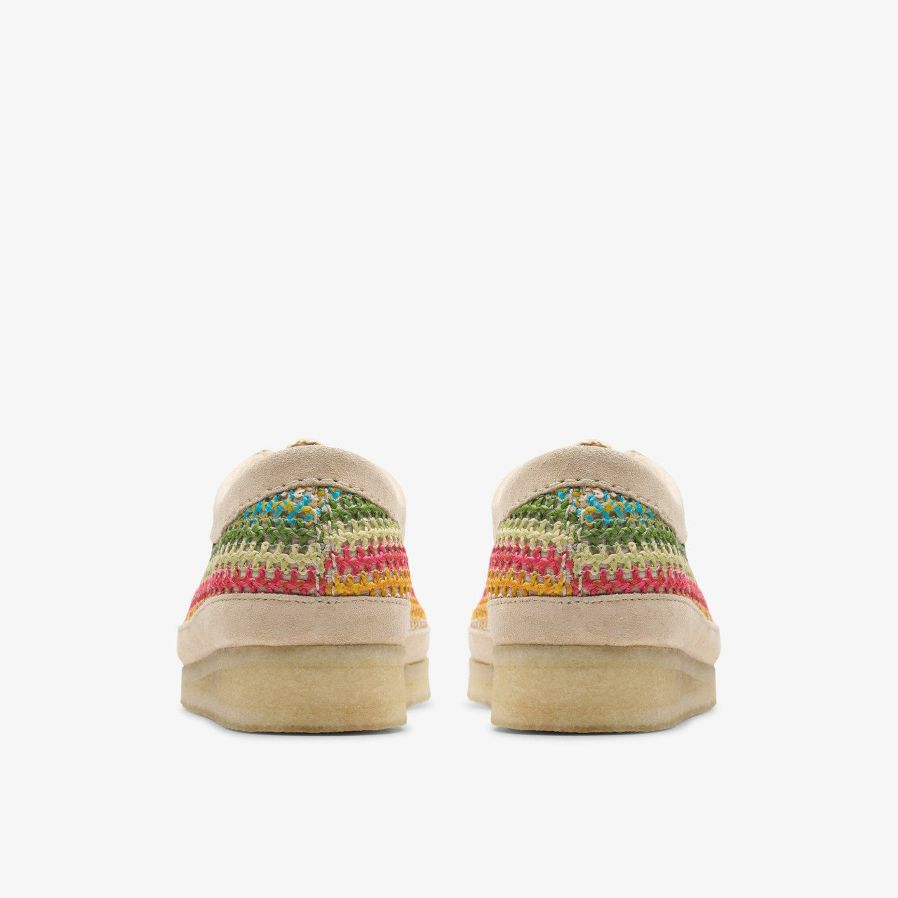 Wallabee Multicolour Raffia Clarks Women