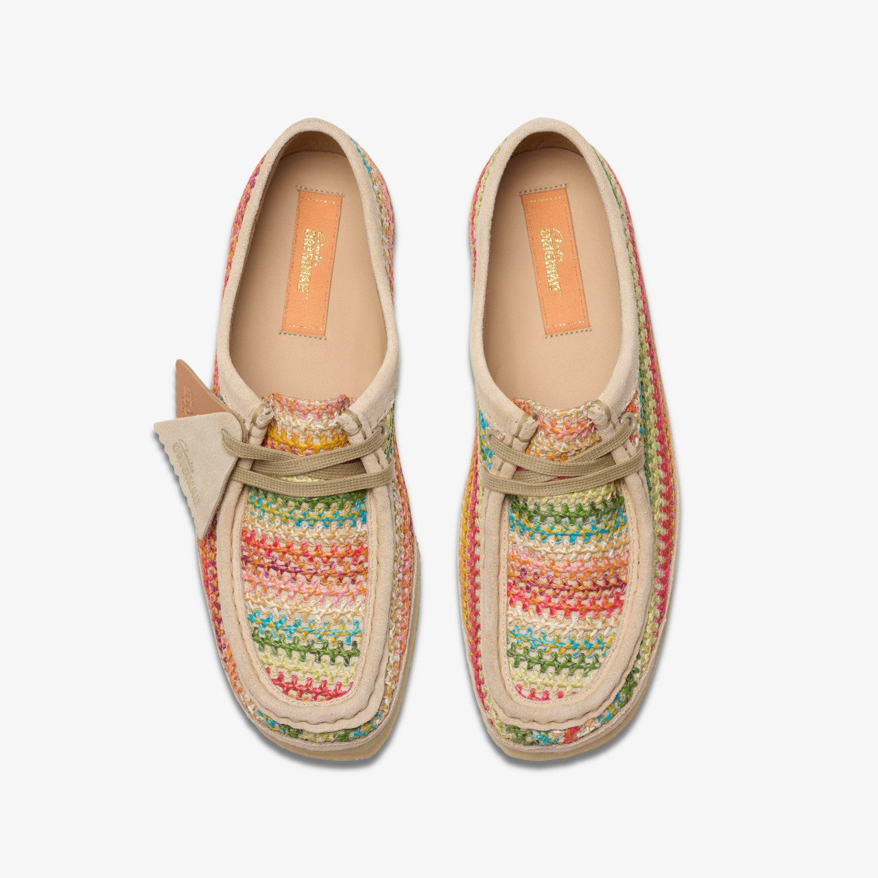 Wallabee Multicolour Raffia Clarks Women