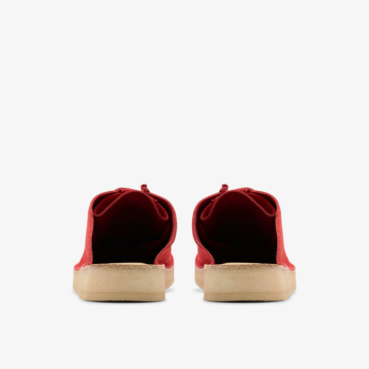 Desert Nomad Mule Red Suede Clarks Women