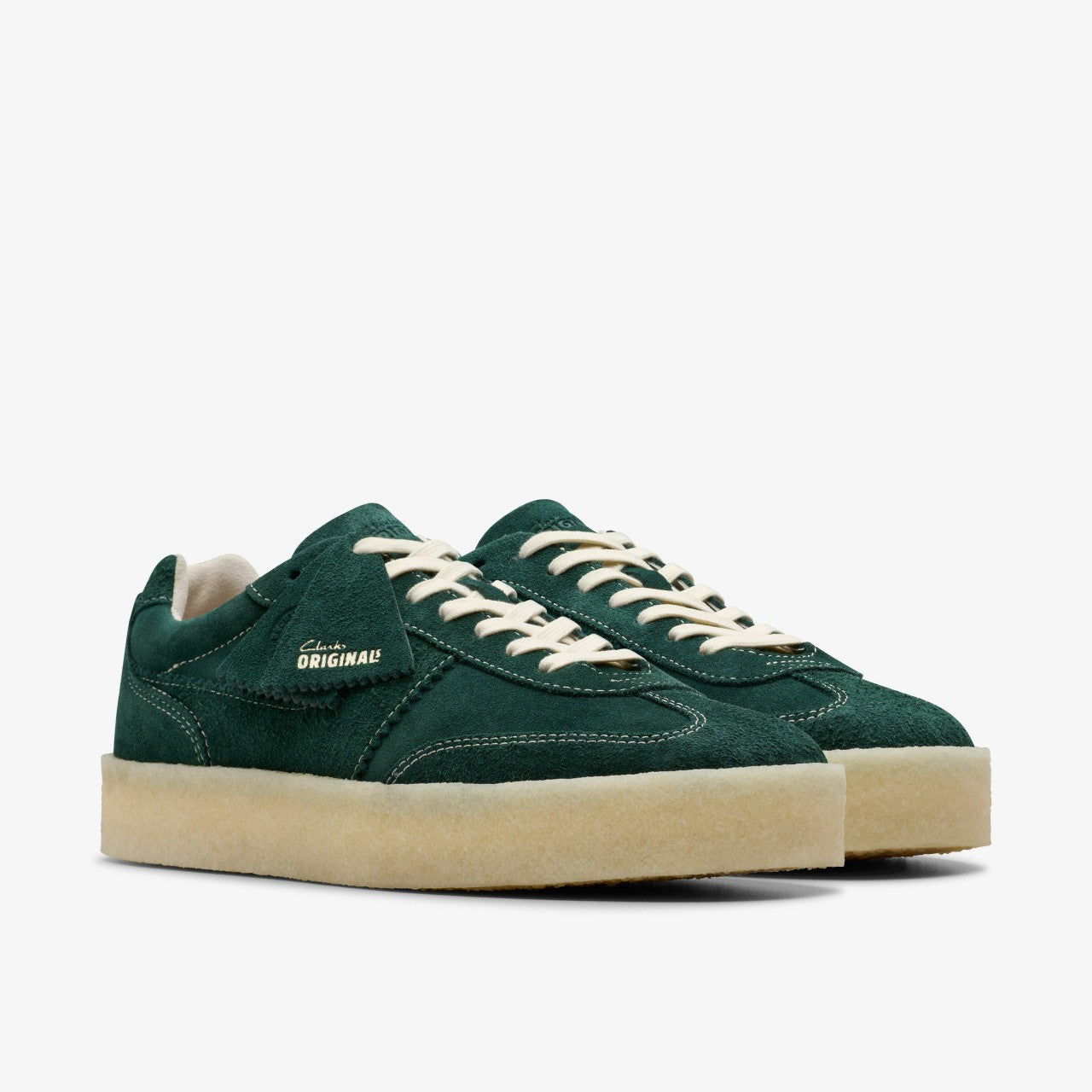 Tor 80 Pine Green Suede Clarks Men