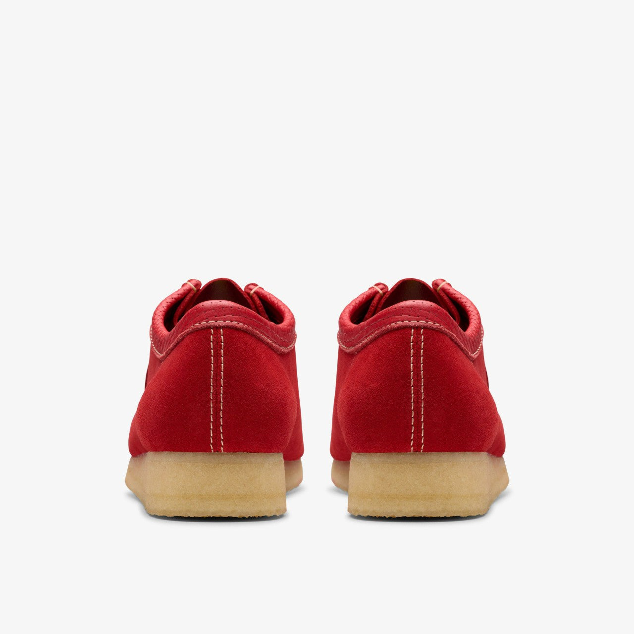 Wallabee Red Suede Clarks Men