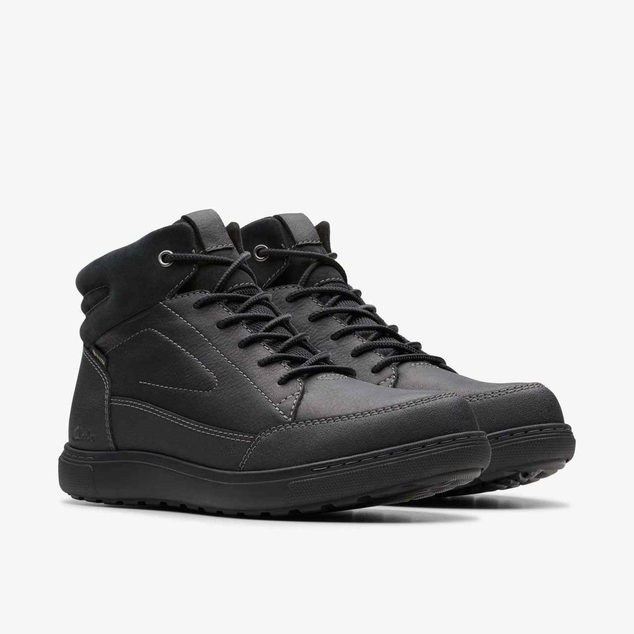 Mapstone Hi GORE-TEX Black Warmlined Leather Clarks Men