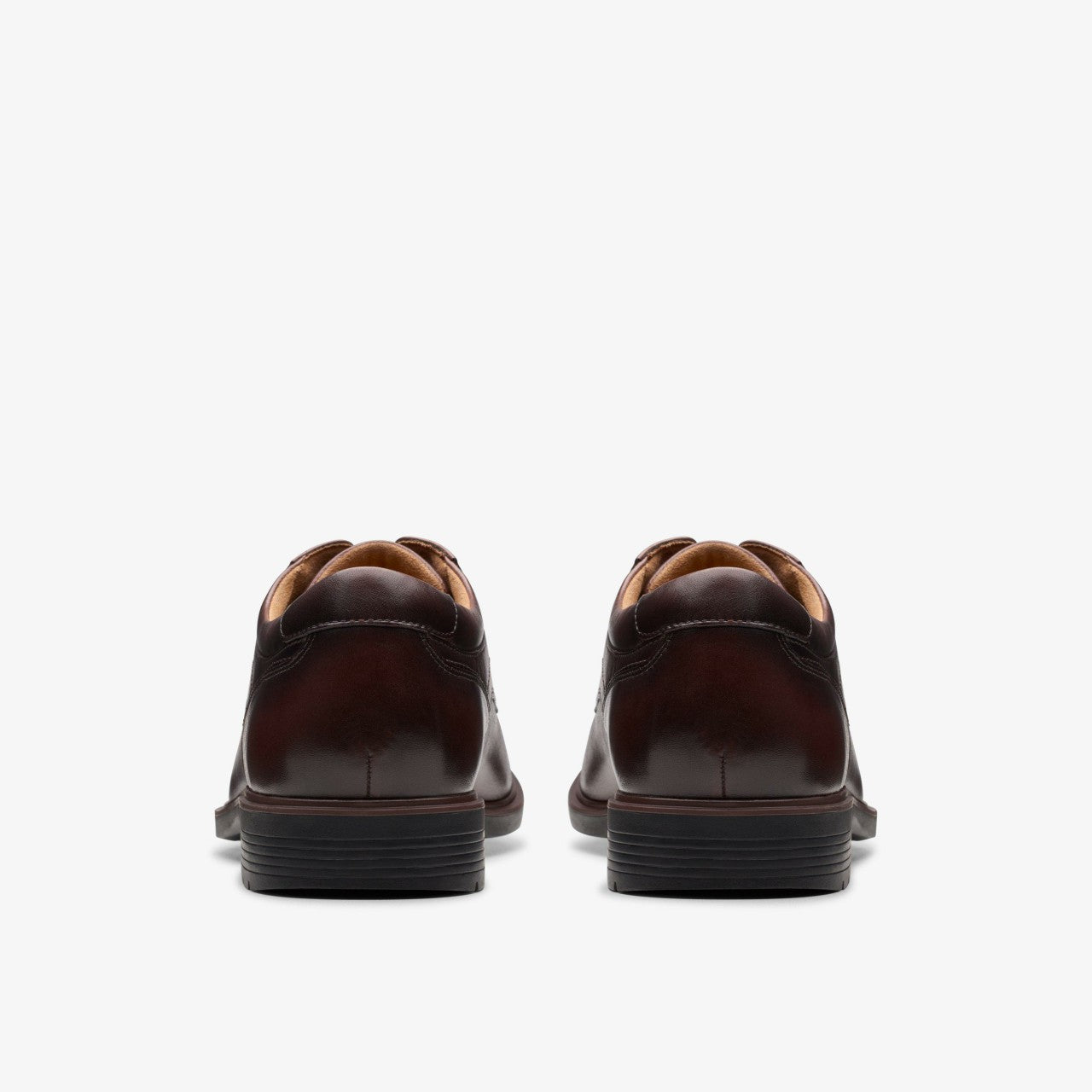 Eldredge Plain Dark Brown Leather Clarks Men