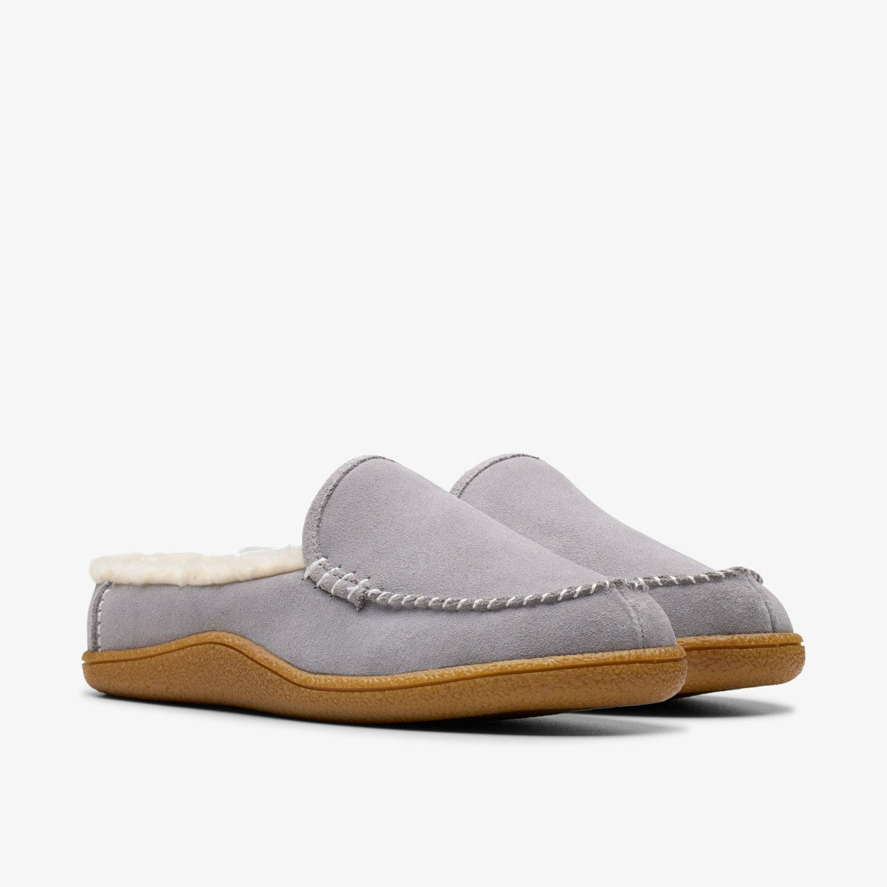 Pilton 2 Craft Grey Suede Clarks Women