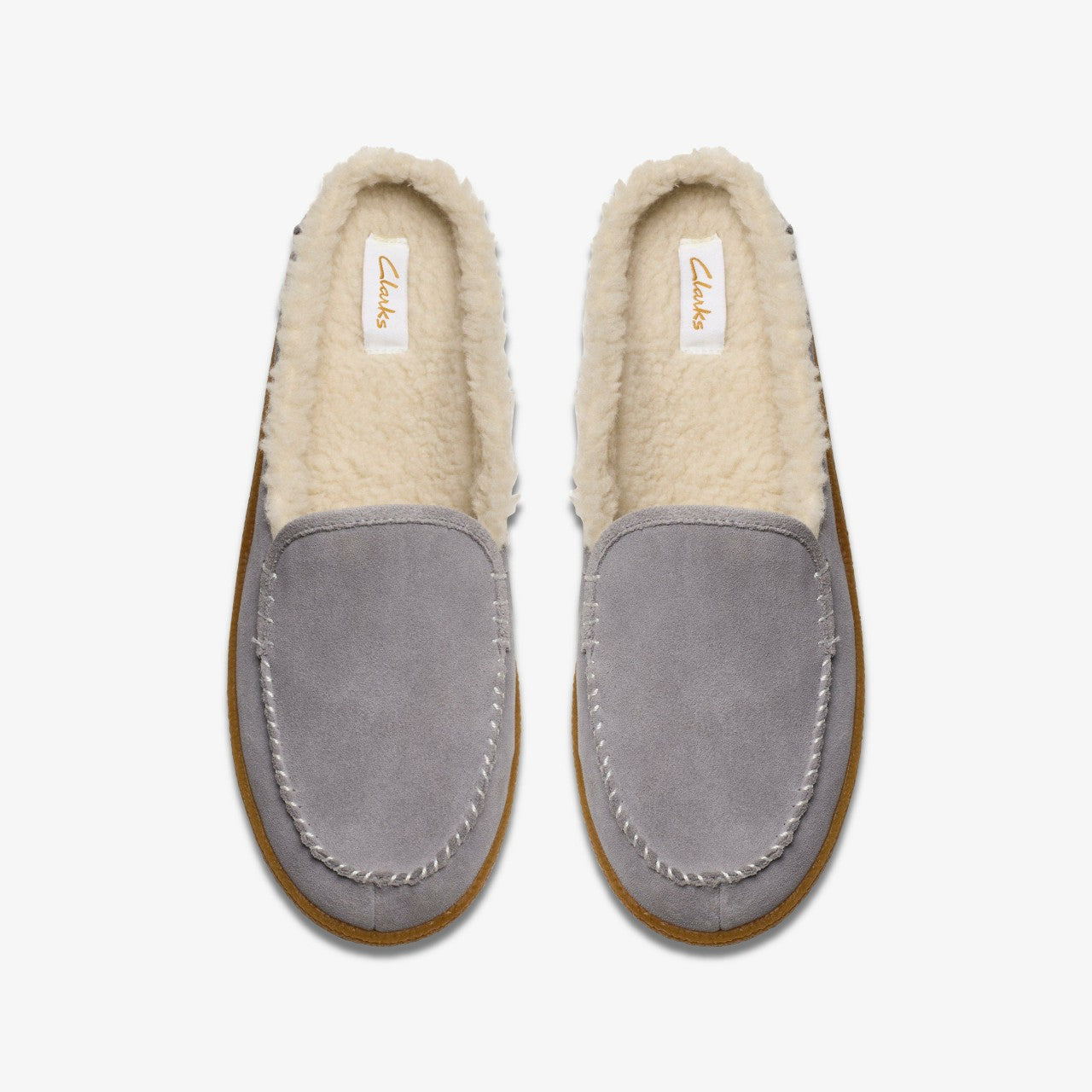 Pilton 2 Craft Grey Suede Clarks Women