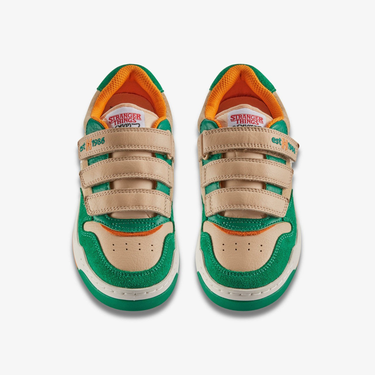 Stranger Things Urban Ace Older Off White Combination Clarks Kids