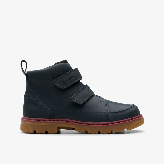 Lorcam Hi Kid Navy Clarks Kids