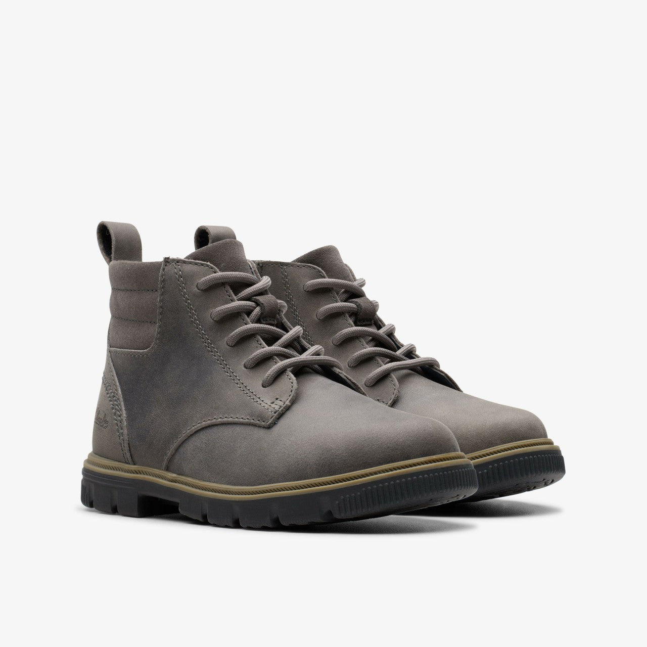 Lorcam Trail Kid Dark Grey Clarks Kids
