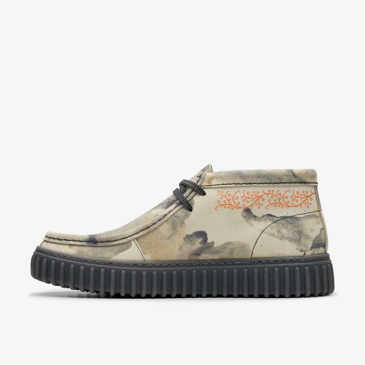 Torhill Tor Off White Camoflage Clarks Men