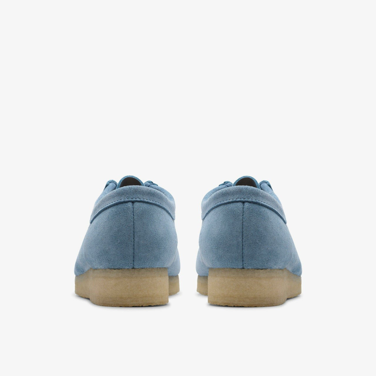 Wallabee Weave Powder Blue Suede Clarks Women