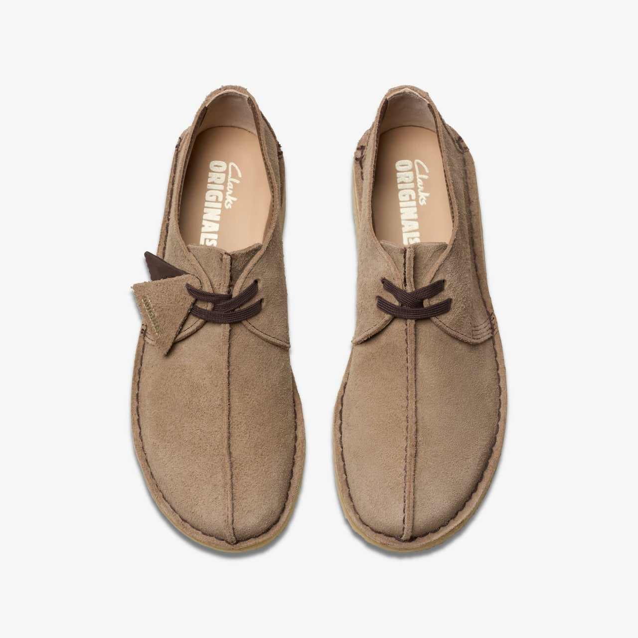 Desert Trek Wolf Suede Clarks Men