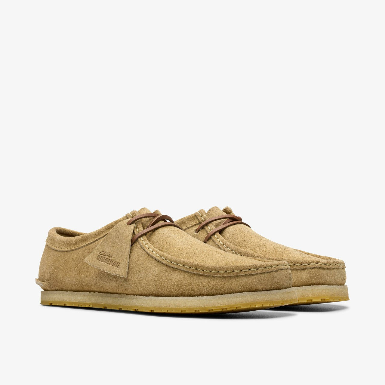 Godney Lace Dark Sand Suede Clarks Men