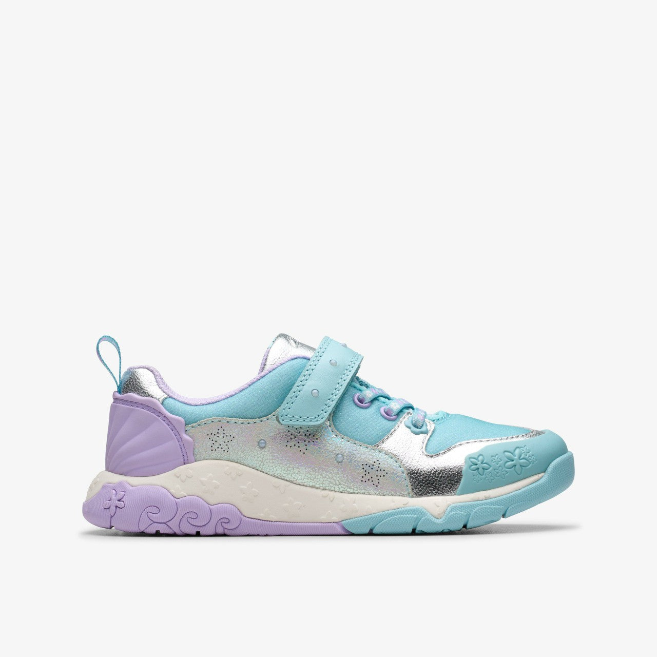 Tidal Shell Kid Light Blue Combination Clarks Kids
