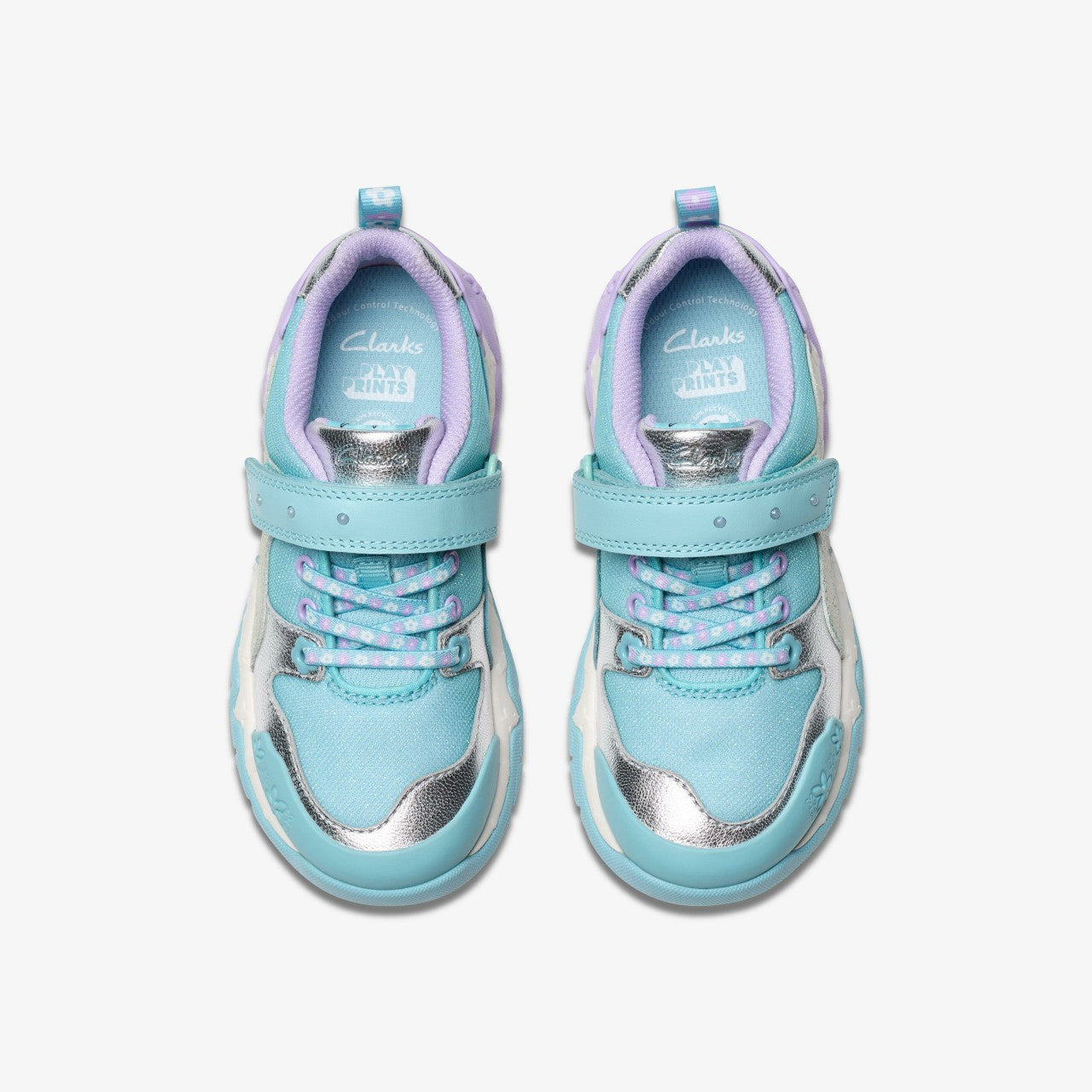 Tidal Shell Kid Light Blue Combination Clarks Kids
