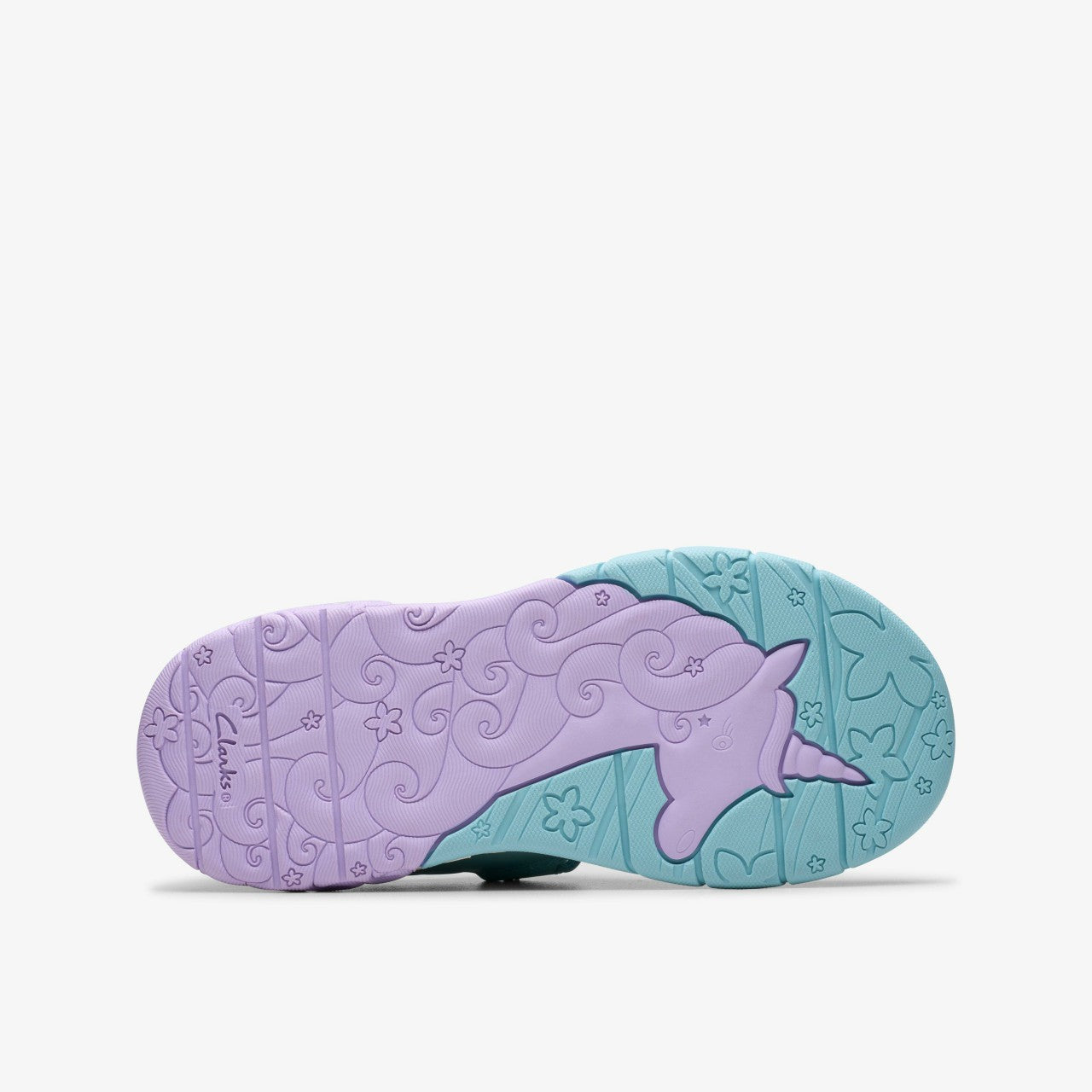 Tidal Shell Kid Light Blue Combination Clarks Kids