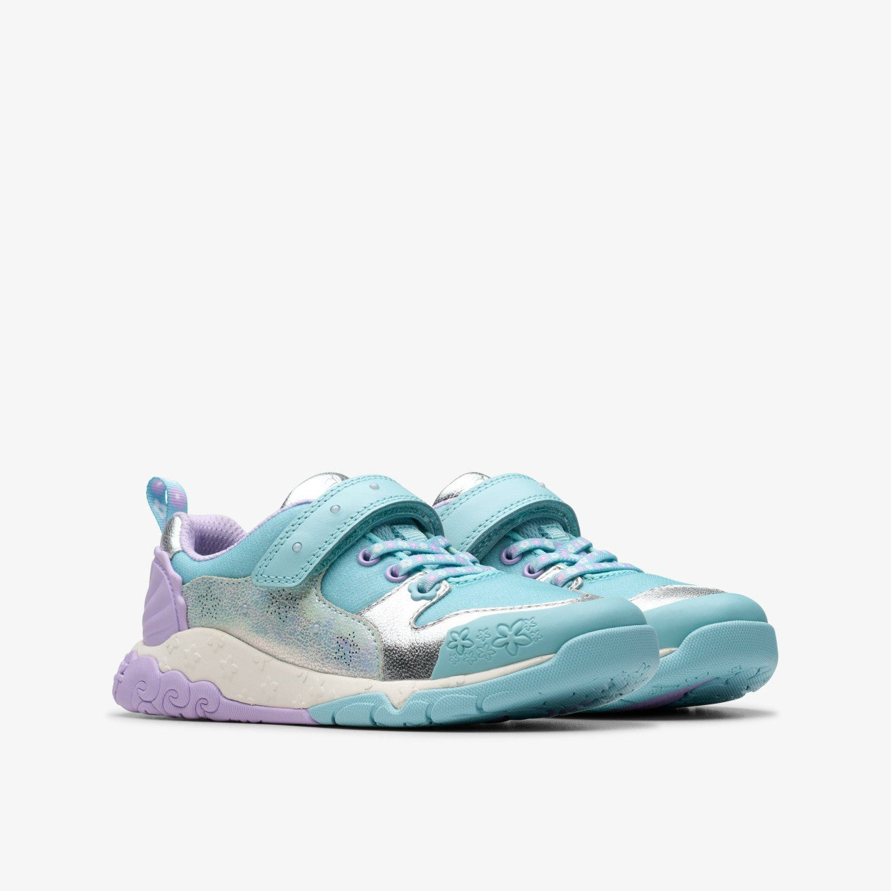 Tidal Shell Kid Light Blue Combination Clarks Kids