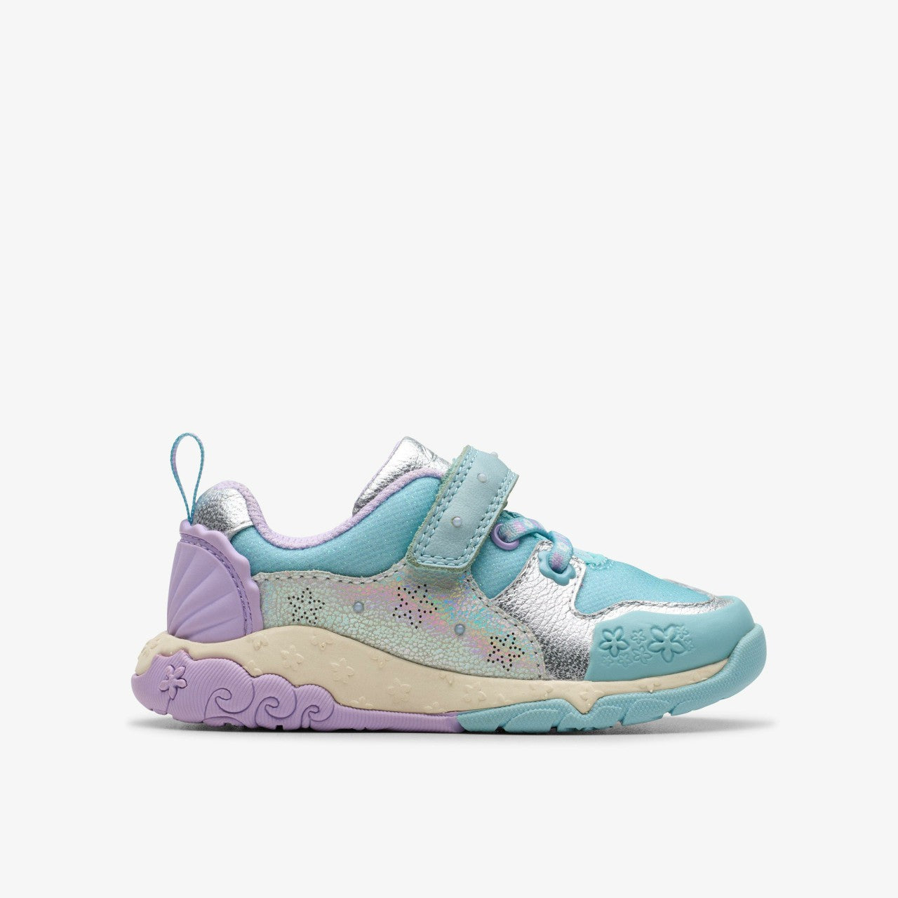 Tidal Shell Toddler Light Blue Combination Clarks Kids
