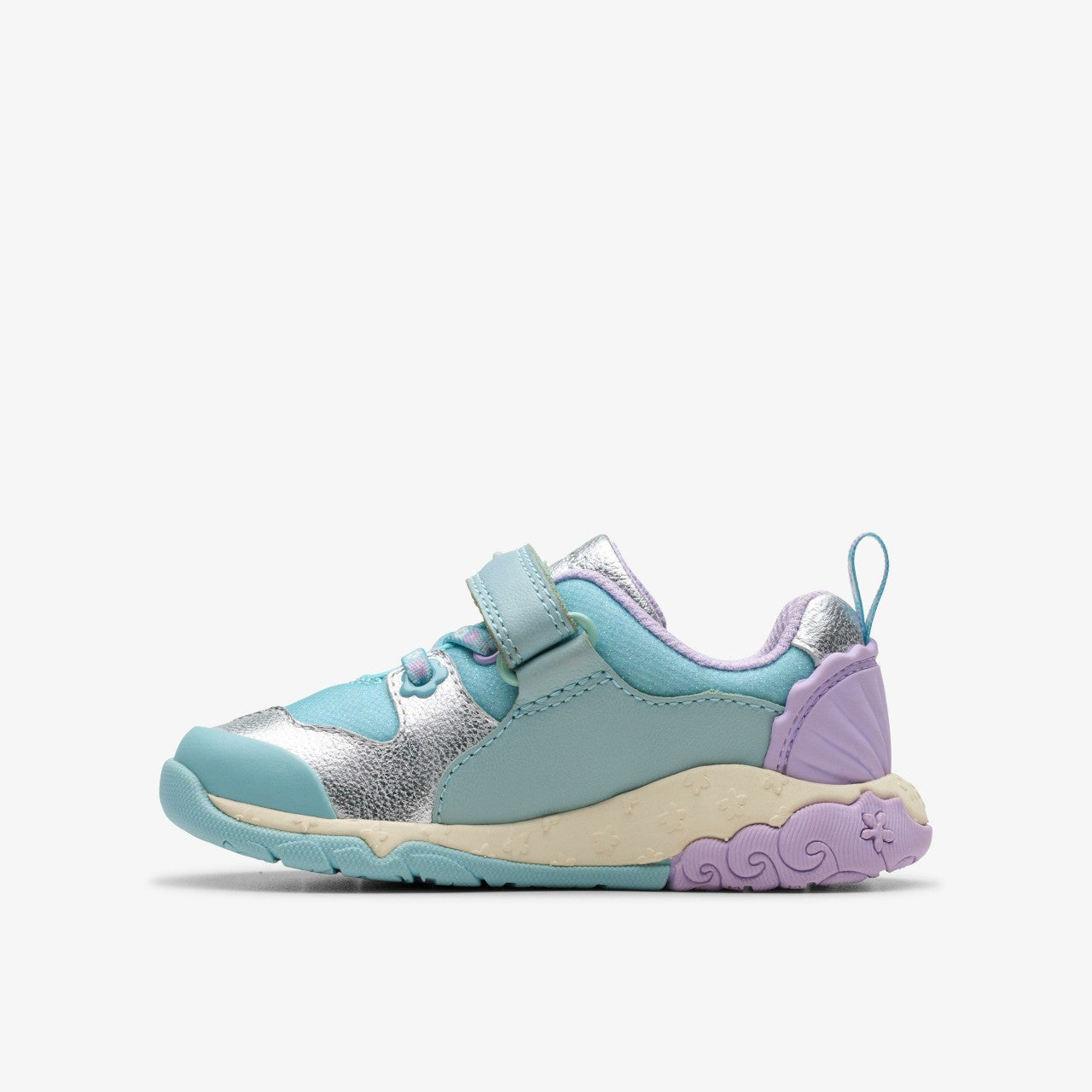 Tidal Shell Toddler Light Blue Combination Clarks Kids