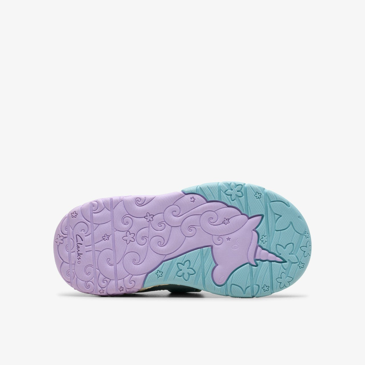 Tidal Shell Toddler Light Blue Combination Clarks Kids
