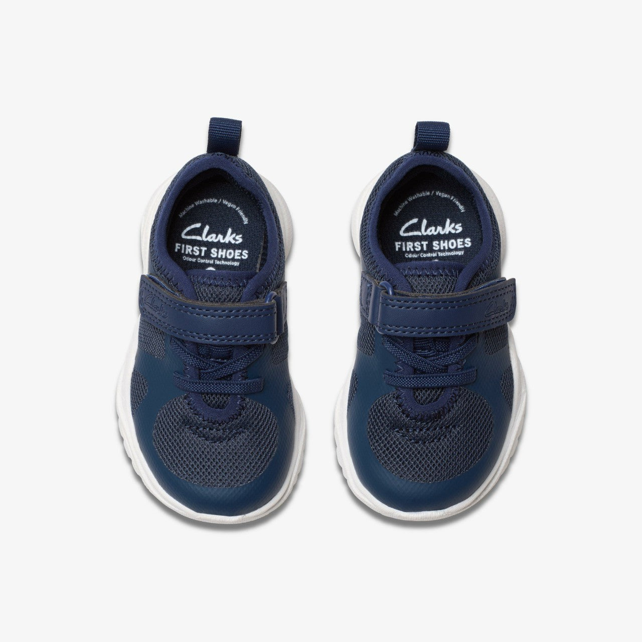 Feather Ath Toddler Navy Clarks Babies|Kids