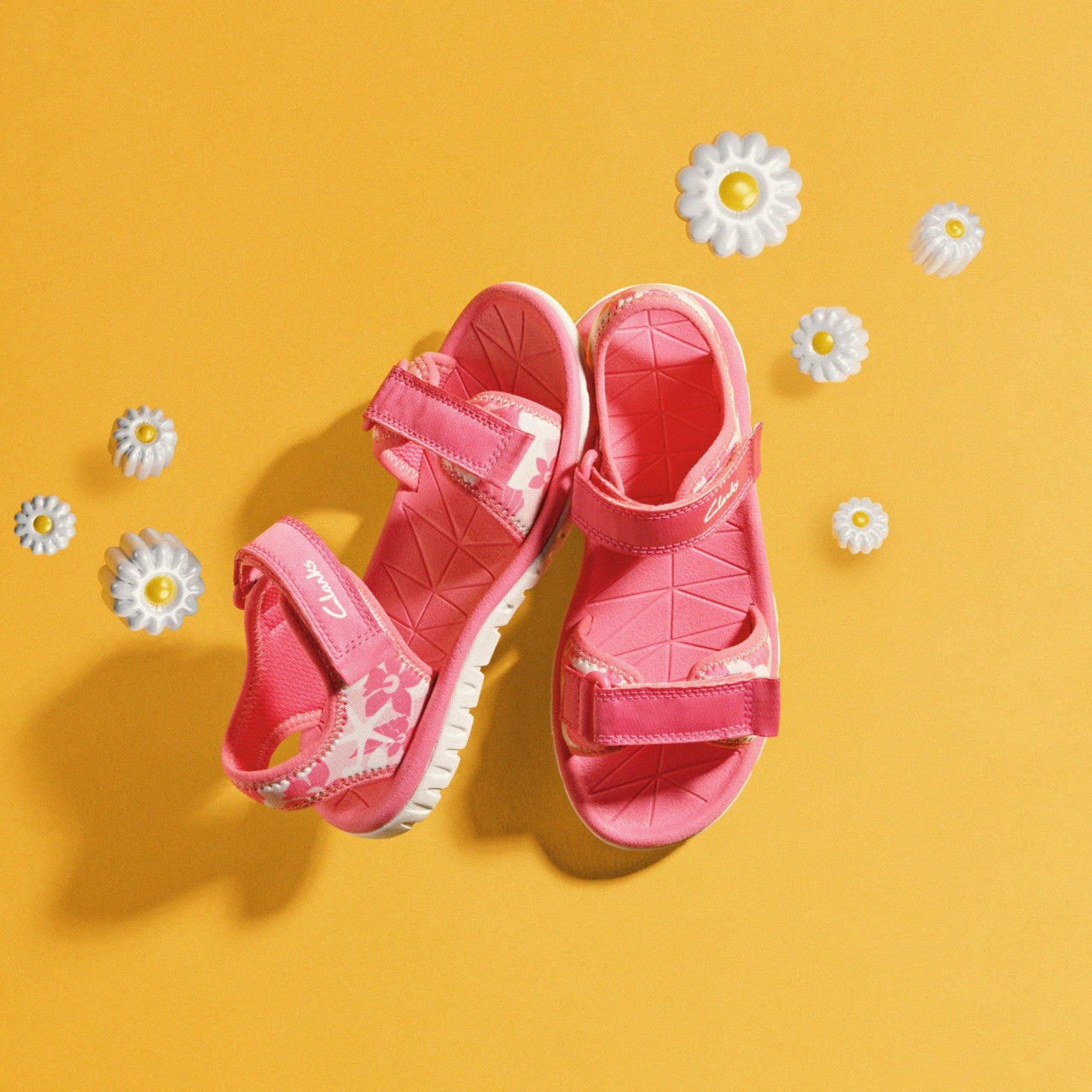 SurfingTide Kid Pink Multicolour Clarks Kids