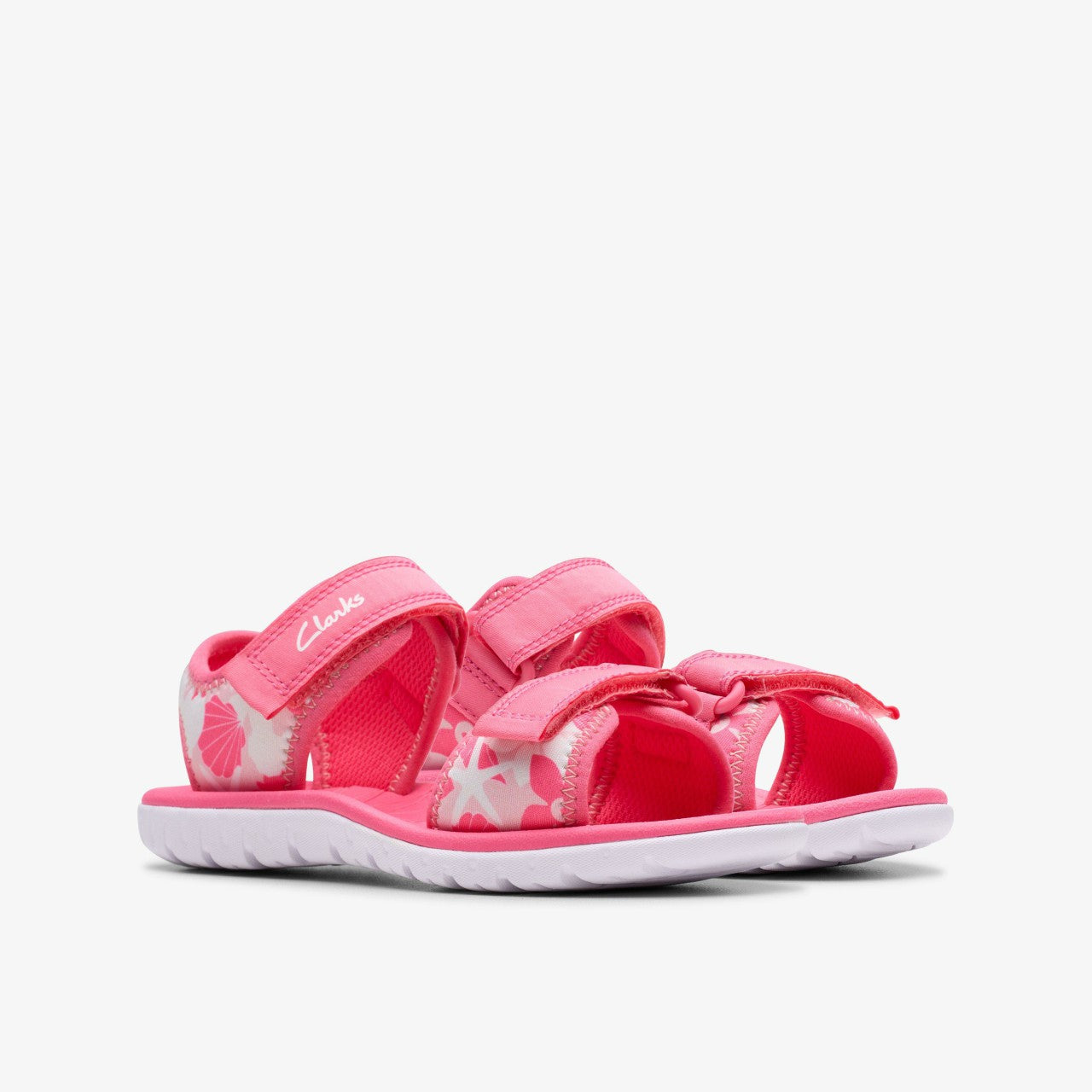 SurfingTide Kid Pink Multicolour Clarks Kids