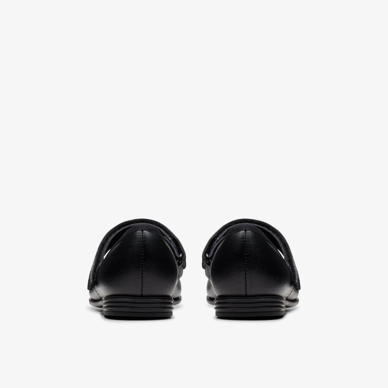 Finja Tap Kid Black Leather Clarks Kids