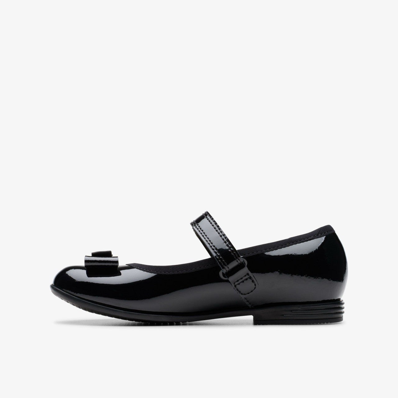 Finja Tap Kid Black Patent Clarks Kids