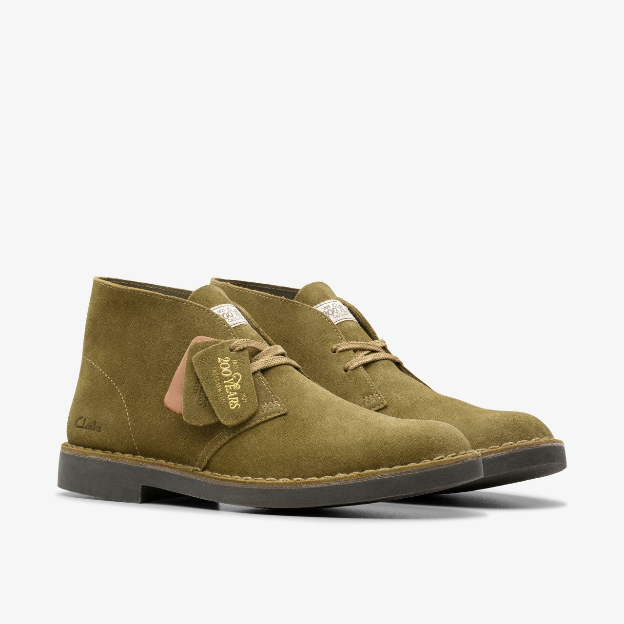 Desert Boot Evo Olive Suede Clarks Men