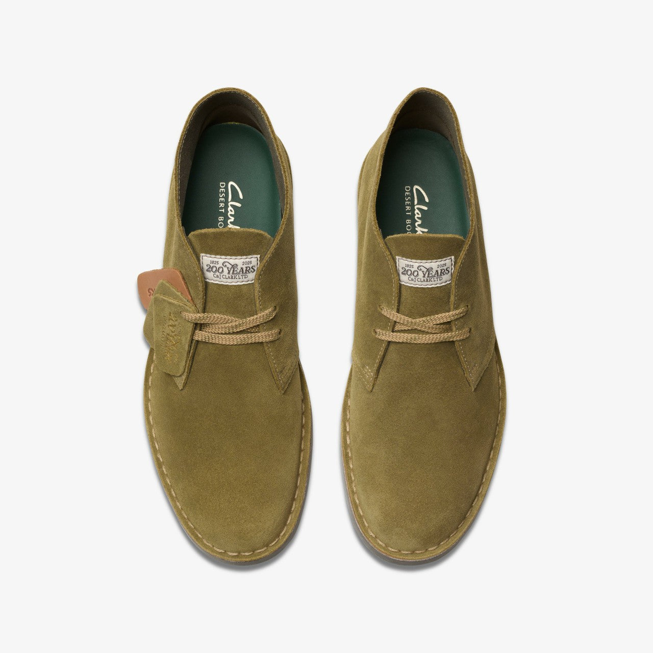 Desert Boot Evo Olive Suede Clarks Men